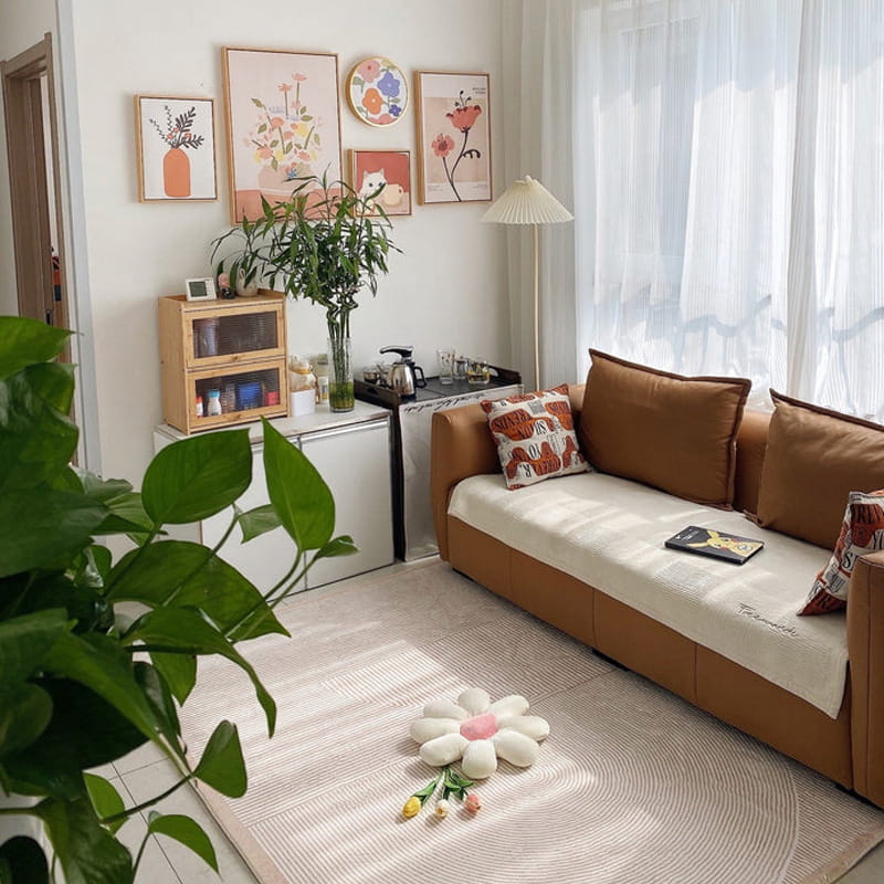 Rustik Matte i Elegante Jacquard Design - Romantisk og Komfortabel