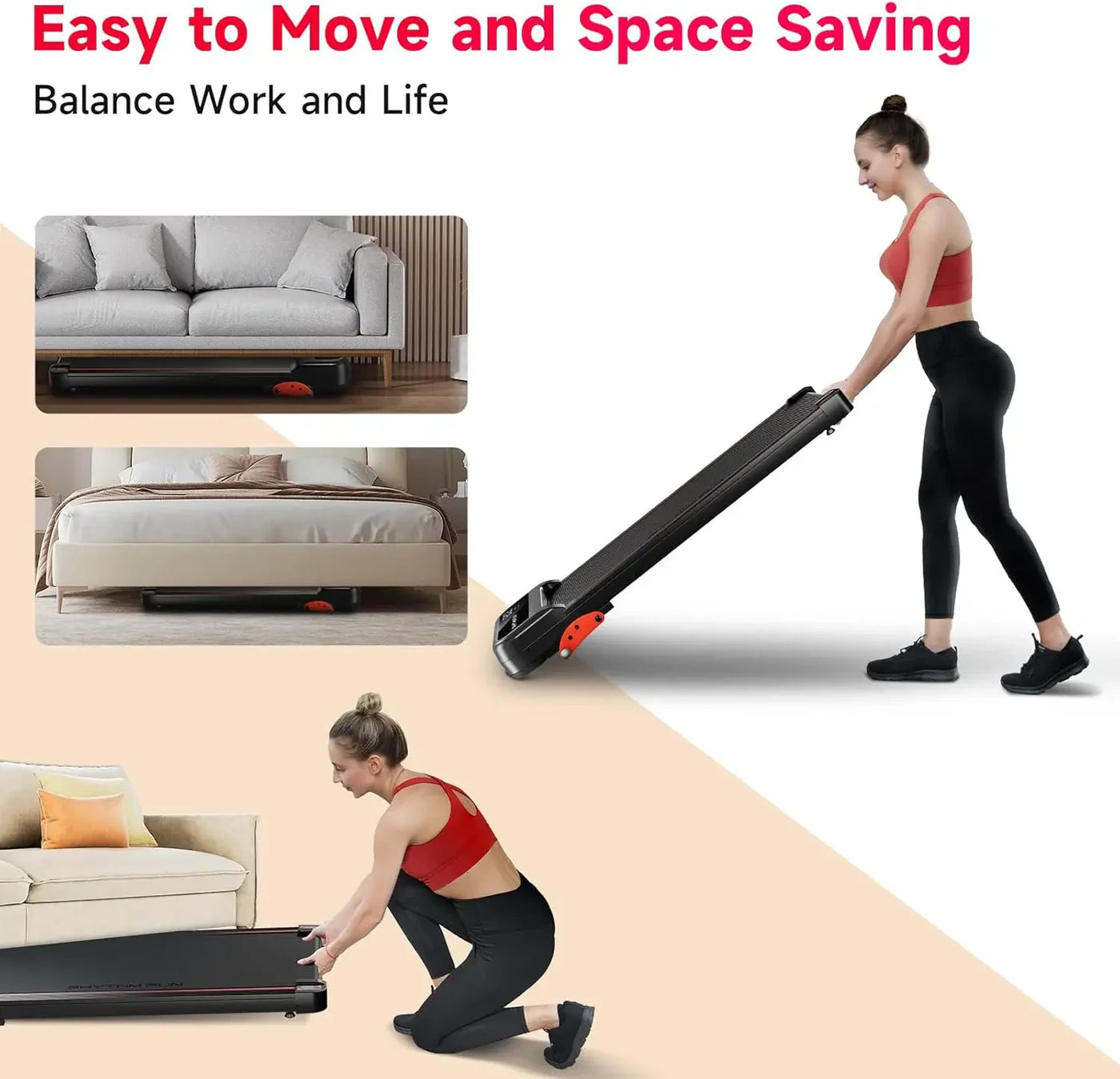 RHYTHM FUN AP01 Walking Pad with Incline