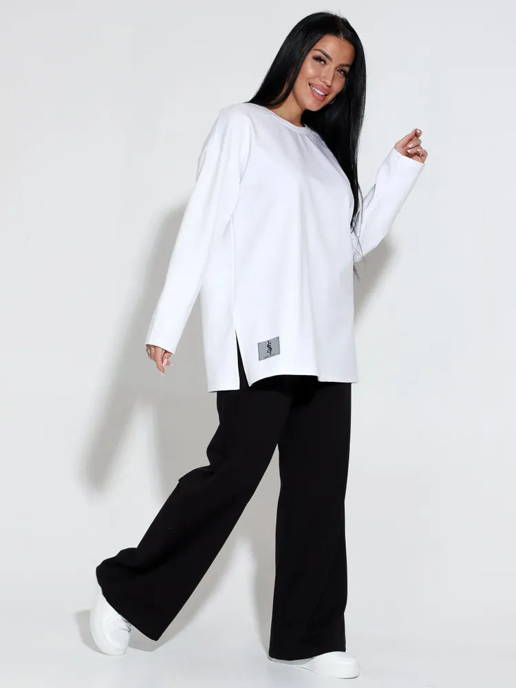 Minimalistisk Tracksuit Sæt - Klassisk og Komfortabel