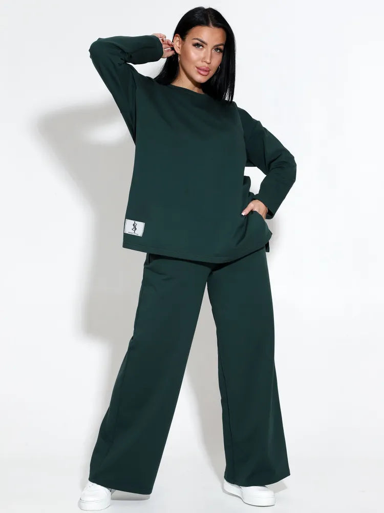 Minimalistisk Tracksuit Sæt - Klassisk og Komfortabel