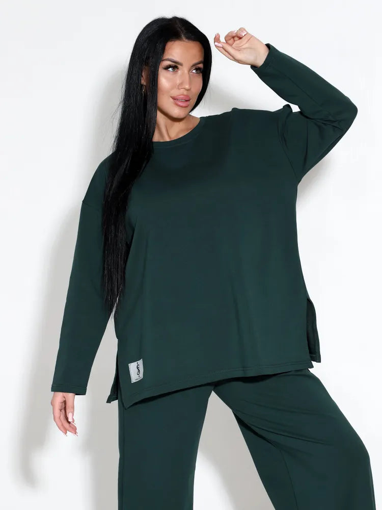 Minimalistisk Tracksuit Sæt - Klassisk og Komfortabel