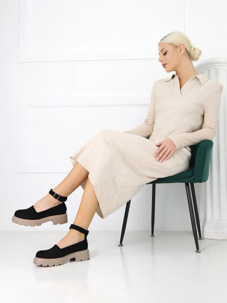 Moderne Slip-on Sko i Flerfarvet Design