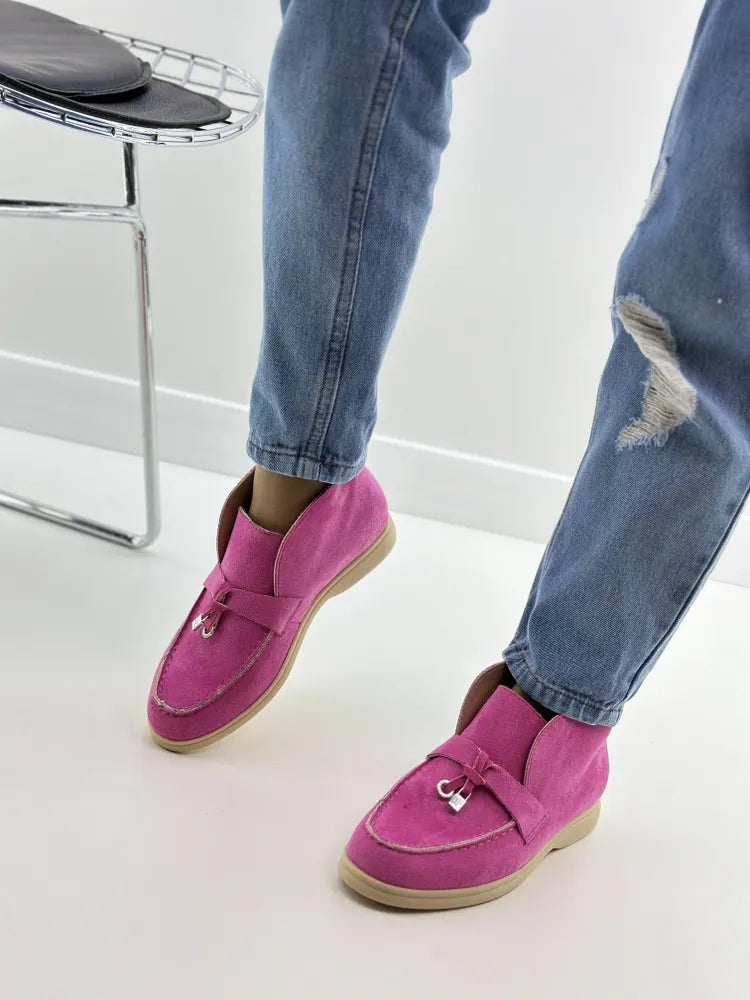 Moderne Slip-on Sko i Flerfarvet Design