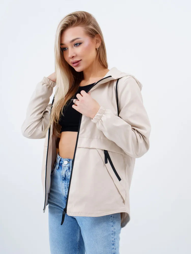 Urban Kontrast Windbreaker Jakke
