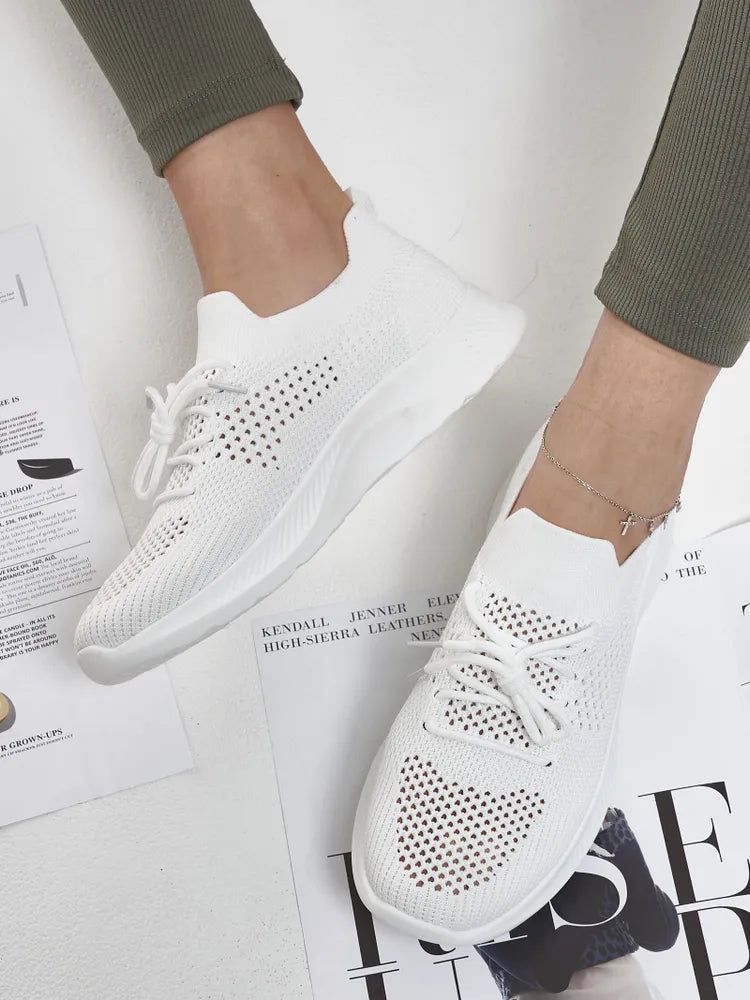 Luftige Strikket Sneakers til Alle Dage