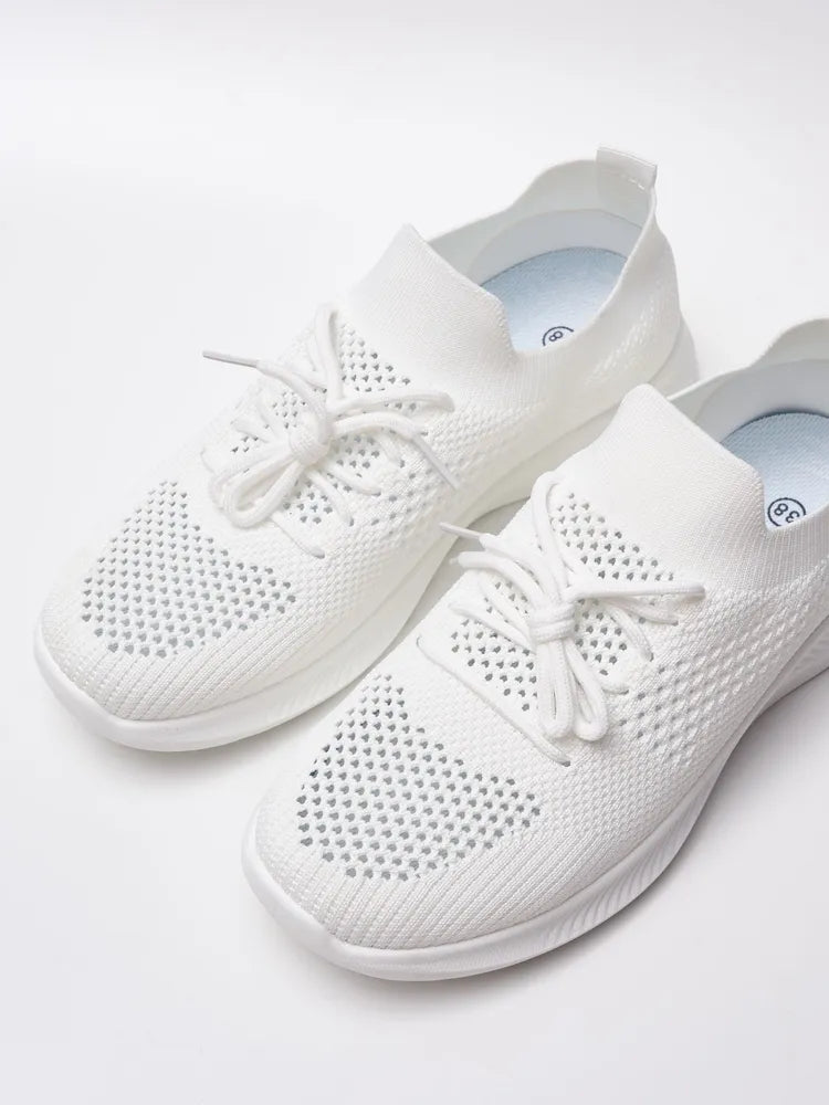 Luftige Strikket Sneakers til Alle Dage