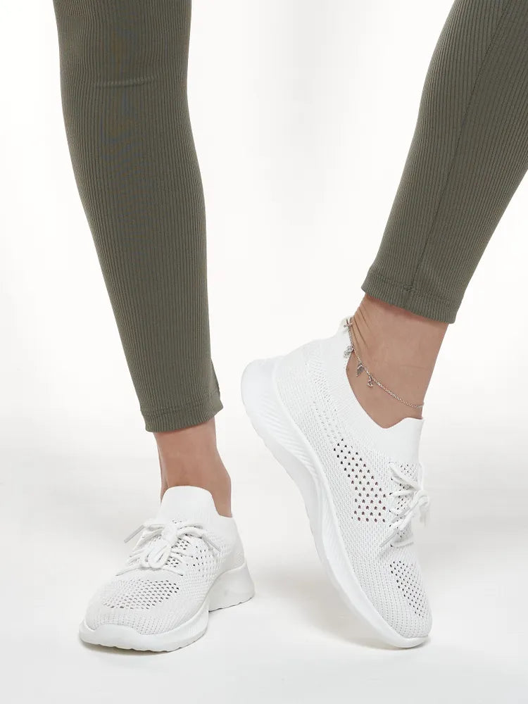 Luftige Strikket Sneakers til Alle Dage