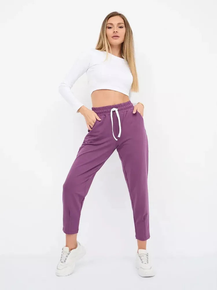 Afslappede Joggingbukser med Snøre