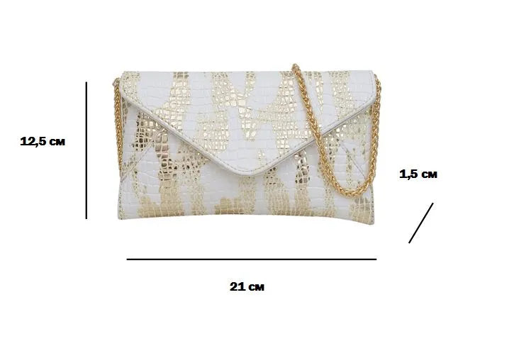 Eksklusive Designer Clutches i Assorterede Teksturer
