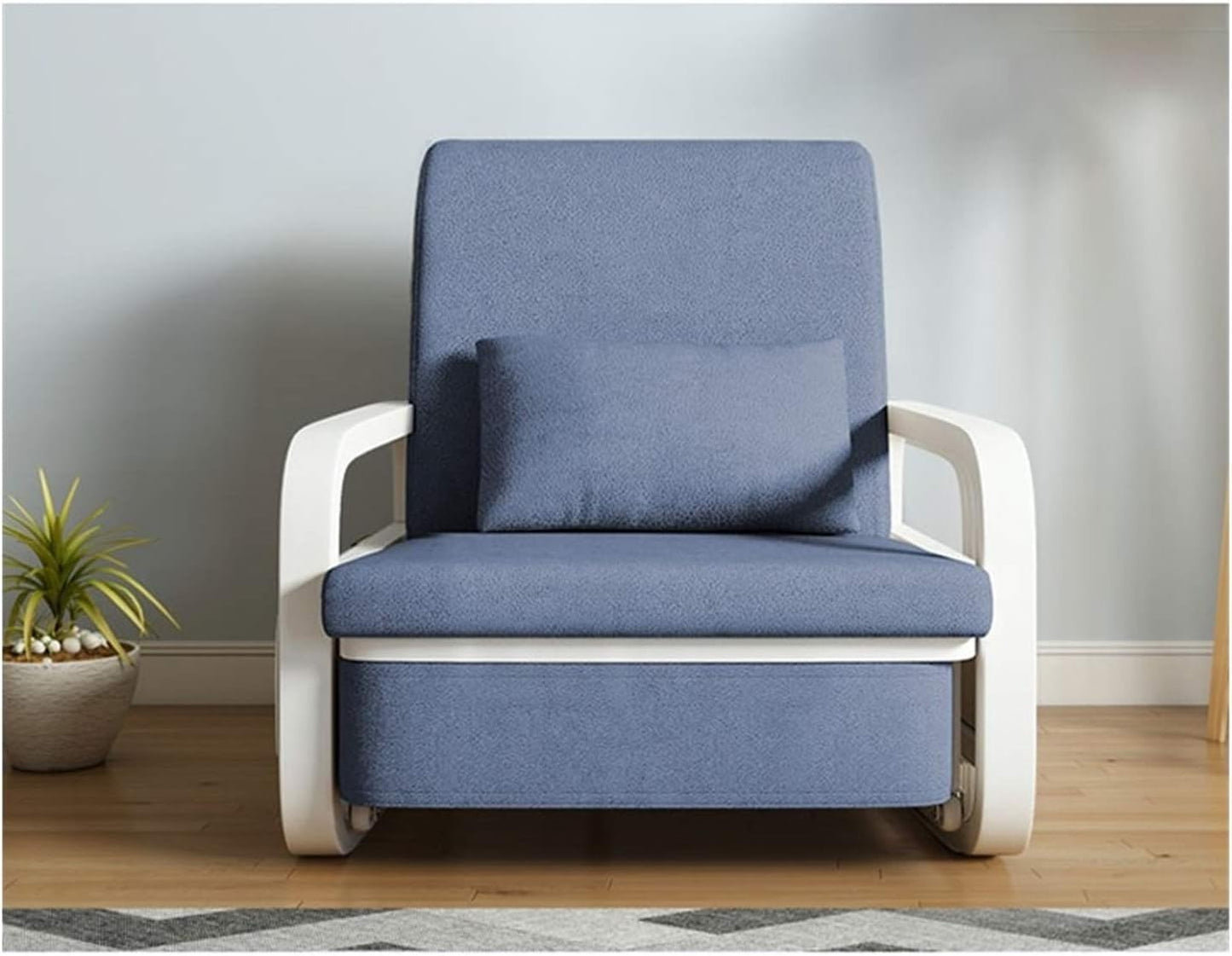 Multifunktionelt Konvertibelt Sovesofa-Stol - 3-i-1 Justerbar Sofa Seng (80cm)