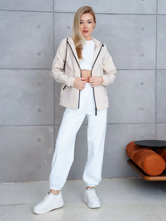 Urban Kontrast Windbreaker Jakke