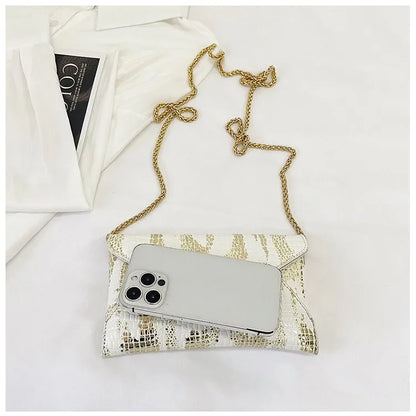 Eksklusive Designer Clutches i Assorterede Teksturer