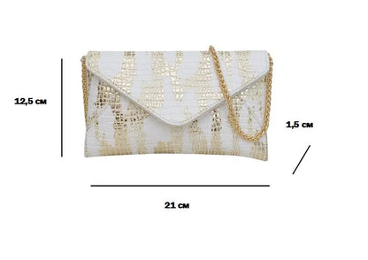 Eksklusive Designer Clutches i Assorterede Teksturer